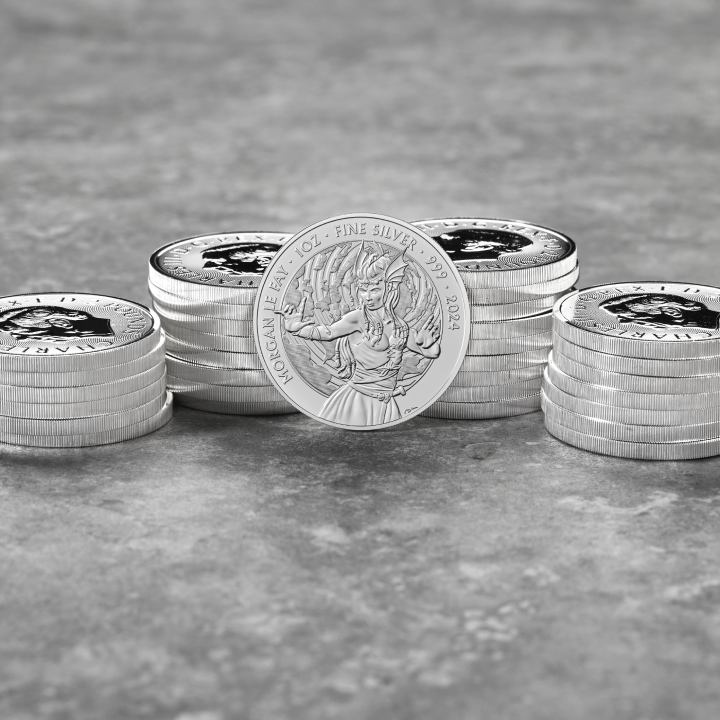 Mitos y Leyendas: Morgan Le Fay 1 oz Plata 2024