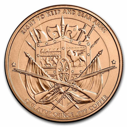 Founders of Liberty: Cicero - Keep & Bear Arms 1 uncja Miedzi