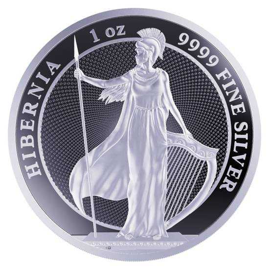 Tokelau: Hibernia 1 oz Silver 2022