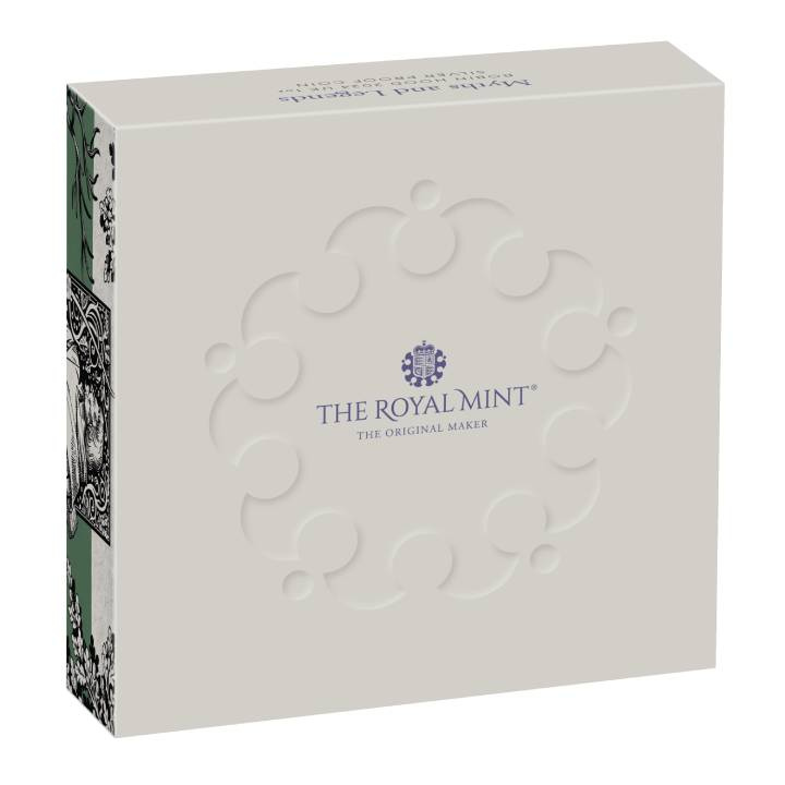 Mitos y Leyendas: Robin Hood 1 oz Plata 2024 Proof