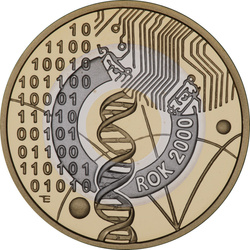 Jahr 2000 – Jahrtausendwende 200 Złoty Gold 2000 Proof