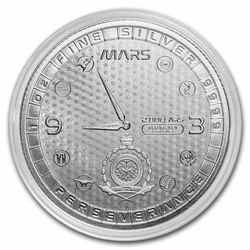 Niue: Přistání na Marsu – Perseverance Rover 1 unce stříbra 2021