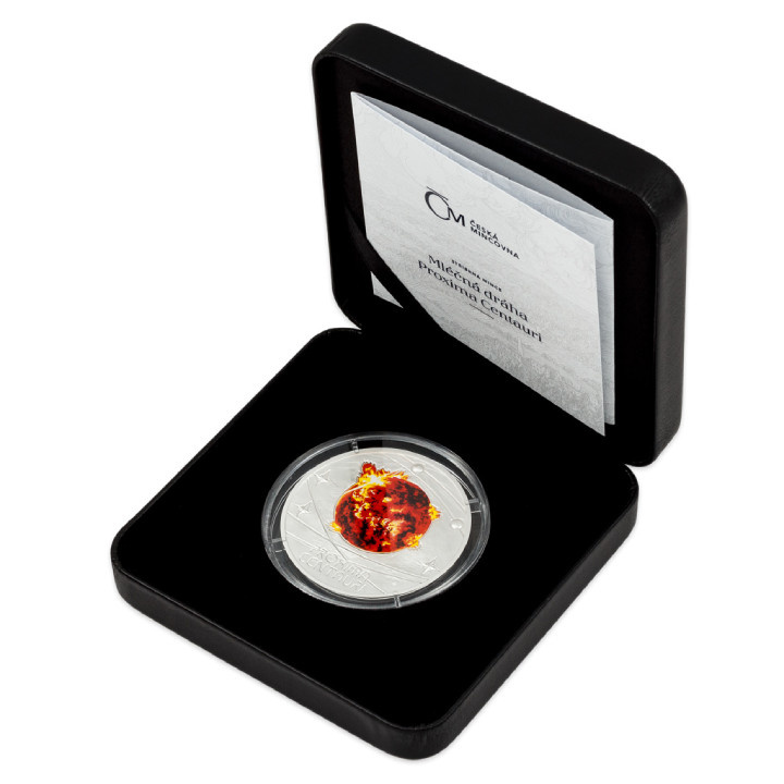 Niue: La Via Lattea - Proxima Centauri colorata $1 Argento 2023 Proof