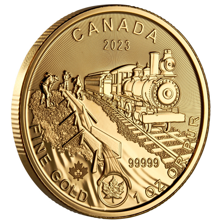 Canada Klondike: Gorączka Złota - Passage for Gold 1 uncja Złota 2023 Uszkodzony Certipack