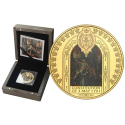 Niue: Ústava 3. května 1 unce zlata 2021 Proof