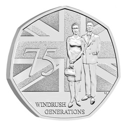 Zestaw 5 monet Wielka Brytania Miedzionikiel 2023 Commemorative Coin