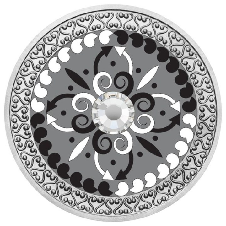 Mandala Change colored Silver 2022 Proof