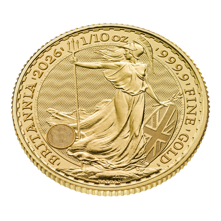 Britannia 1/10 uncji Złota 2026