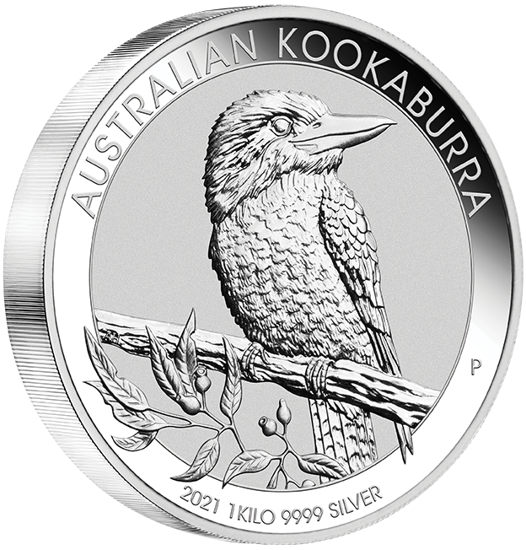 Kookaburra 1000 gramm ezüst 2021