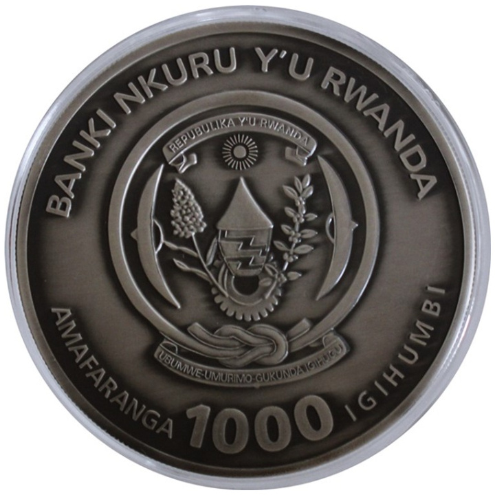 Rwanda: Nautical Ounce - Cutty Sark 3 oz Silver 2024 Antique Finish