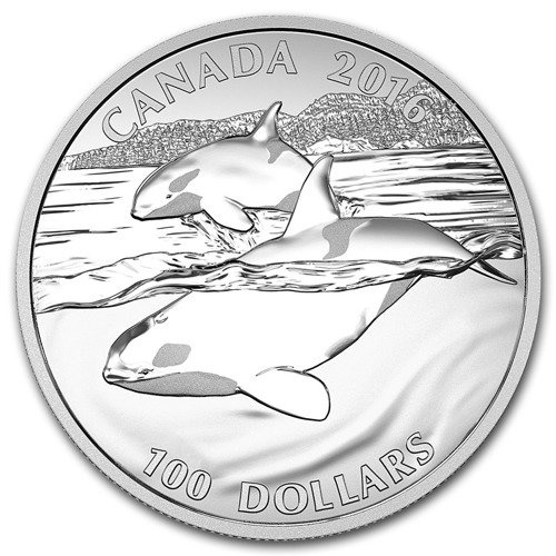 Orca Whale 1 oz Silber