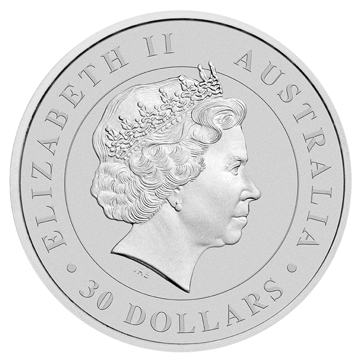 Koala 1000 grammi d'argento 2018