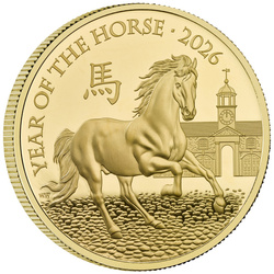 Royal Mint Lunar: Año del Caballo 1 oz Oro 2026 Proof
