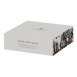 Myths & Legends: King Arthur 1 oz Silber 2023 Proof