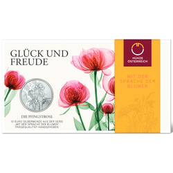 La peonia 10 euro argento 2024