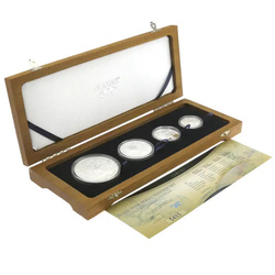 Juego de 4 monedas Peace Park - 'Greater Mapungubwe' Silver 2012 Proof