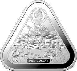 Treasure Shipwrecks : Batavia 1 once d'argent 2019