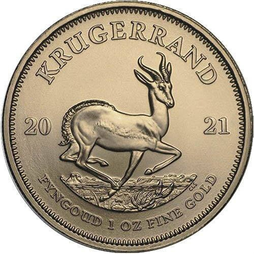 Krugerrand 1 unce zlata 2021