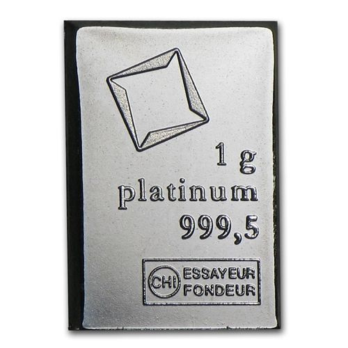 1 gramm Heimerle Meule platina rúd