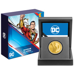 Niue : DC Comics - Shazam 1 once d'or 2023 Proof