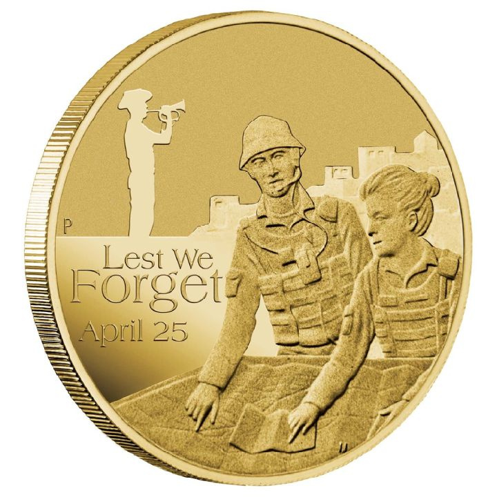 Anzac Day Australian Intelligence Corps Bronz Aluminiu 2017 în card