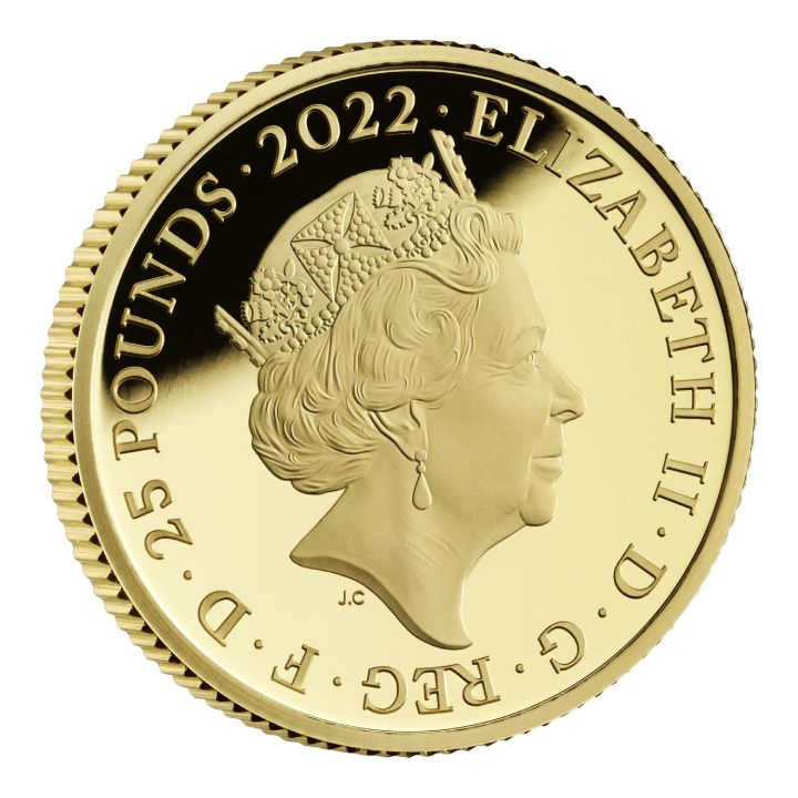 The Rolling Stones 1/4 uncia arany 2022 Proof