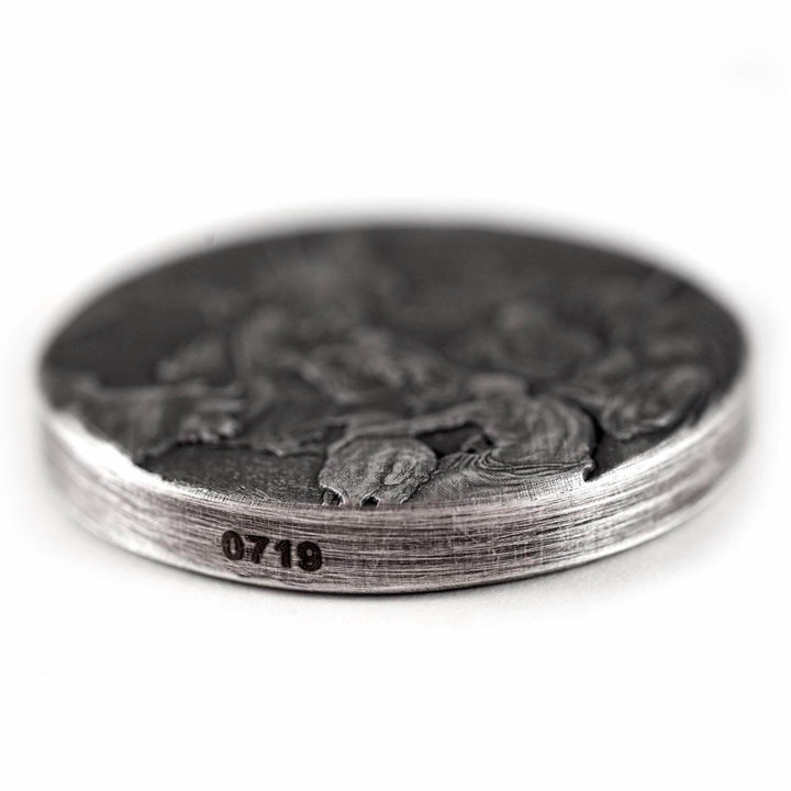 Niue: Bibliai – Jézus születése 2 uncia ezüst 2016 Proof antikolt érme