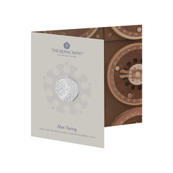 Alan Turing měďnikel 2022