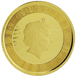Cayman Islands: Marlin 1 oz Gold 2020