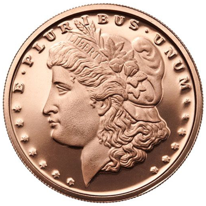 Morgan Dollar 1 uncja Miedzi