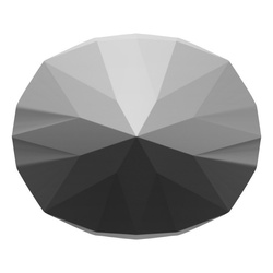 Canada : Forevermark Black Label Oval Diamond 50 argent 2023 Shaped Matte Proof Coin