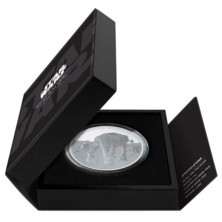 Niue: Star Wars - AT-AT Walker 1 oz Silver 2022 Proof