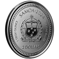 Samoa: The Creator 1 oz Plata 2024 Prooflike