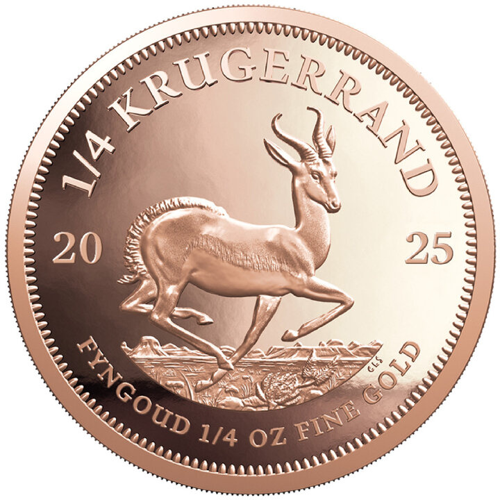 6 darab Krugerrand 2025 Proof aranyérme szett