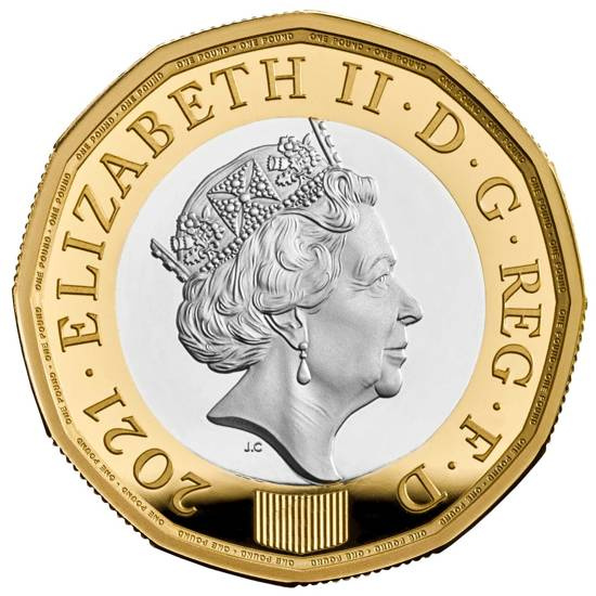 Sada 13 stříbrných mincí Velká Británie 2021 Proof