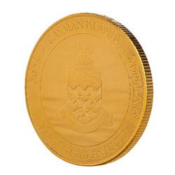 1 oz zlatá mince Stingray 2025 – Cayman Islands