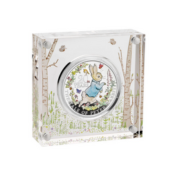 Peter Rabbit coloured 1 oz Silber 2022 Proof