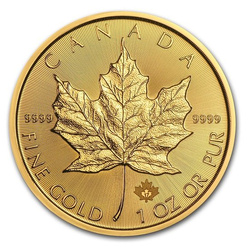Canadian Maple Leaf 1 oz Gold 2017