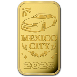Nascar International Cup: Mexico City 1 gram Gold Bar 2025
