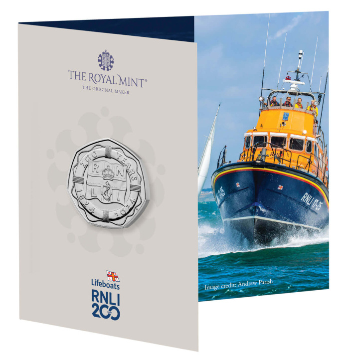 200 de ani ai RNLI 50p Cupronichel 2024