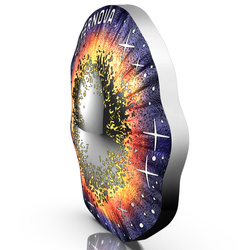 La beauté de l'univers - Supernova colorée 20 euros argent 2024 Proof