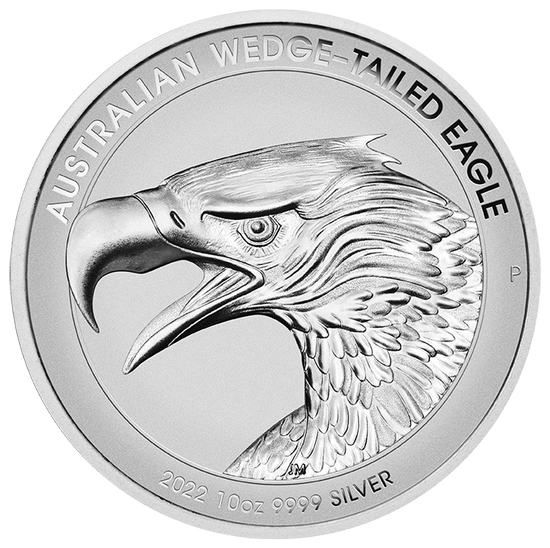 Aigle australien 10 onces d'argent 2022 Enhanced Reverse Proof High Relief