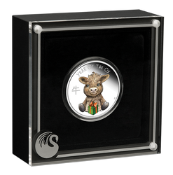 Lunar III : Petit Buffle 1/2 once d'argent 2021 Proof