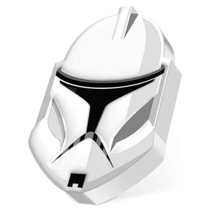Niue: Star Wars Las Caras del Imperio - Clone Trooper (Fase I) coloreado 1 oz Plata 2022 Proof