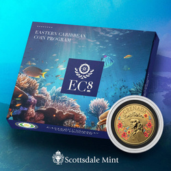 Grenada: La Diablesse kolorowany 1 uncja Złota 2023 Proof