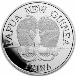 Papúa Nueva Guinea Ave del Paraíso 1 onza Plata 2023