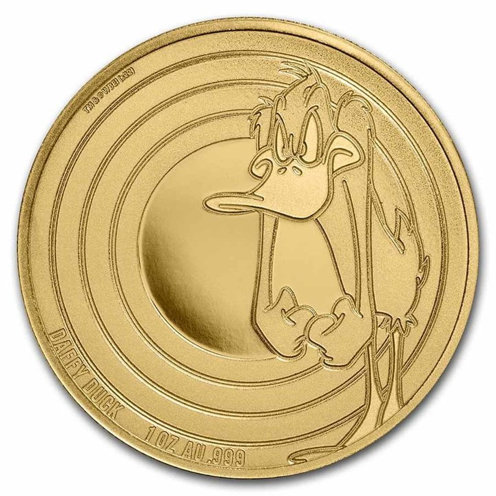 Samoa: Looney Tunes - Daffy Duck 1 oz Gold 2022