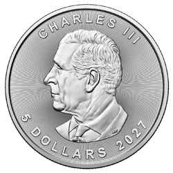 Canadian Maple Leaf 1 oz Silver 2027 Privy Mark Loon