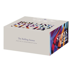 The Rolling Stones 2 uncje Złota 2022 Proof