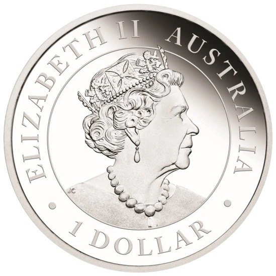 Émeu australien 1 once d'argent 2019 Proof